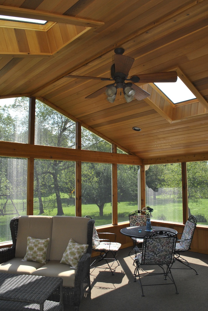 Screen Porch Addition - Carmel, 2012 | The HomeWright | Remodeling Project